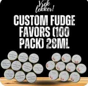 Custom Fudge Favors