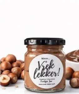 Chocolate Hazelnut Fudge Jar